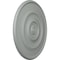 Ekena Millwork Traditional Reece Ceiling Medallion (Fits Canopies up to 5 7/8"), 24 3/8"OD x 1 1/8"P, Primed White CM24RE - alternate 2